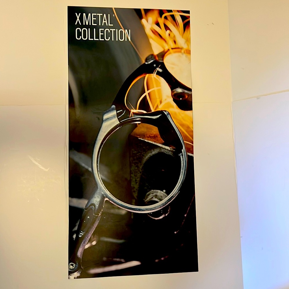 X Metal Magnetic Poster